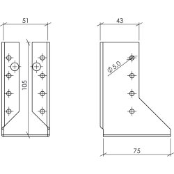 Bjlkesko Type I 51x105x2.0 - 50