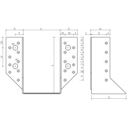 Bjlkesko Type U 45x137x2.0 - 40
