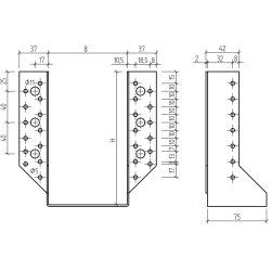 Bjlkesko Type U 60x190x2.0 - 25