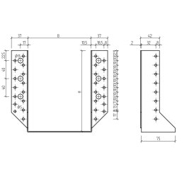 Bjlkesko Type U 115x190x2.0 - 25