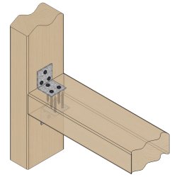 Vinkelbeslag M2 40x40x2.0x40 - 100