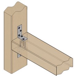 Vinkelbeslag M5 60x40x2.0x25 - 100