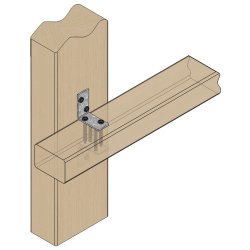Vinkelbeslag M6 40x40x2.0x25 - 100
