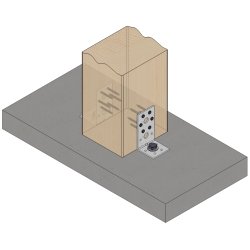 Vinkelbeslag V12 94x50x3.5x50 - 50