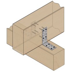 Vinkelbeslag V15 120x90x3.0x40 - 50