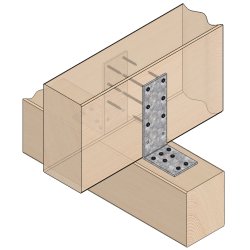 Vinkelbeslag V17 164x84x4.0x60 - 25