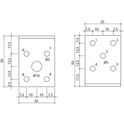 VINKELBESLAG S35-50x50x2x35 A4