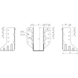 Bjlkesko Type U PL 48x121x1.5 - 40