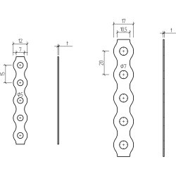 Pantentbnd 17X0,7 25 M 5