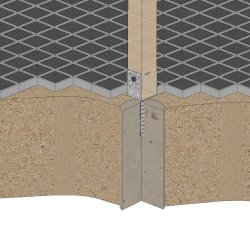 Stolpebrer Type U 100x90x137,5+200