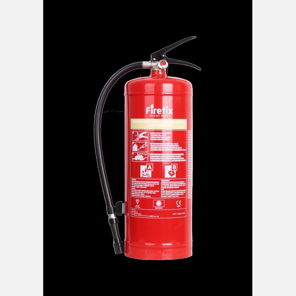 Brandslukker, skum, 6 kg, Firehelp