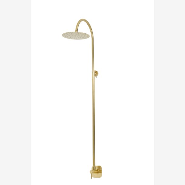 Udebruser b&oslash;rstet messing