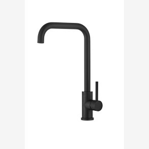 Køkkenarmatur, U-tud, sort