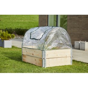 Højbedstelt 120x80x50cm inkl. bøjler