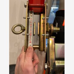 Savbuk med motorsavsholder  