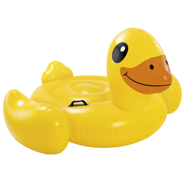 Intex Duck Ride-On Yellow 147x147x81 cm 