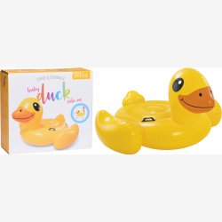 Intex Duck Ride-On Yellow 147x147x81 cm 