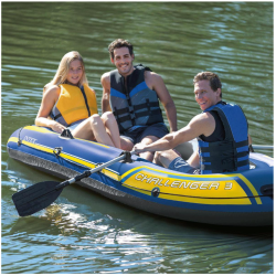 Gummib�d 3 pers. m/�rer/pumpe  