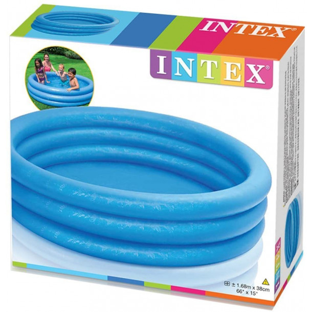Intex Crystal Blue Pool 168 x 38 cm 