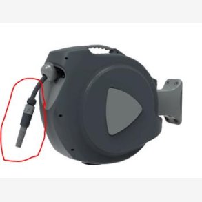 Kobling til slangetromle