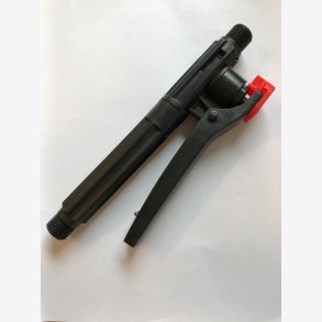 Håndtag med rød luk  