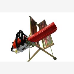 Savbuk med motorsavsholder  