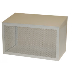 MAGGIE hvid VARMEPUMPESKJULER 1100x555x700/600 mm