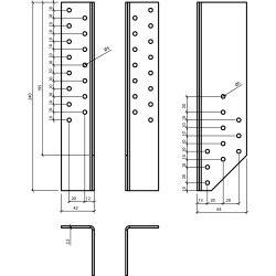 Sp�rvinkel 240x42x2.5x62