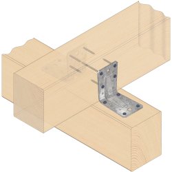 Vinkelbeslag V2 90x90x2.5x65rib - 50