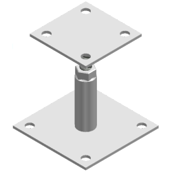 Stolpebrer Type BH 100x100+115-165