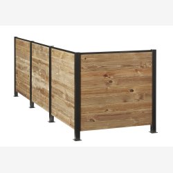 Smart Fence - 16 mm gummiliste - modul 95  