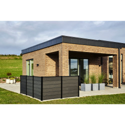 Smart Fence - Top/Bund liste aluminium 