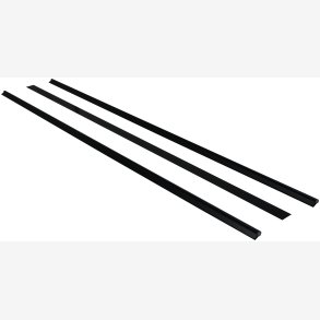 Aluliste BERLIN sort 1500 mm