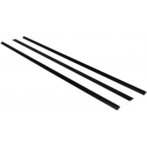 Aluliste BERLIN sort 1500 mm