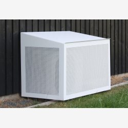 MAGGIE hvid VARMEPUMPESKJULER 1100x555x700/600 mm