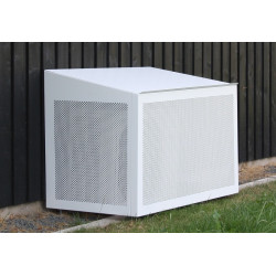 MAGGIE hvid VARMEPUMPESKJULER 1100x555x700/600 mm